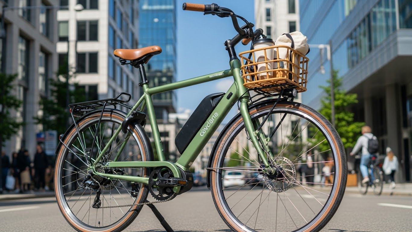 Eco Friendly Electric City Bike for Urban Commuting – zoulaglide